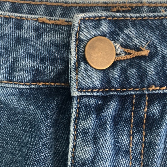 Blue denim skirt - Picture 4 of 5